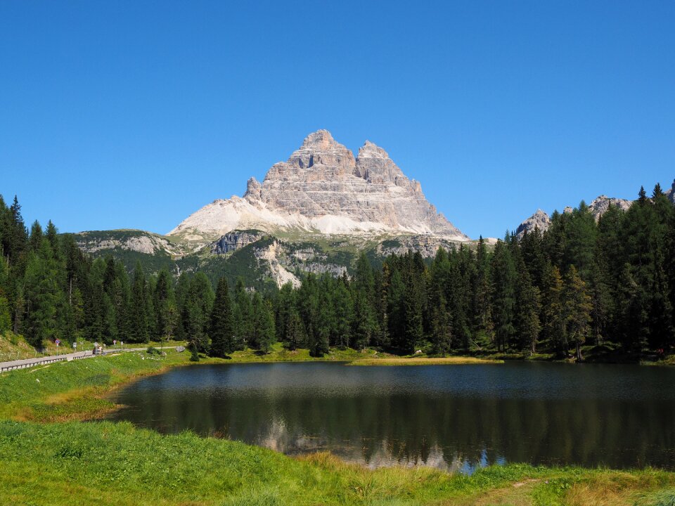 Italy mountain stock tin head