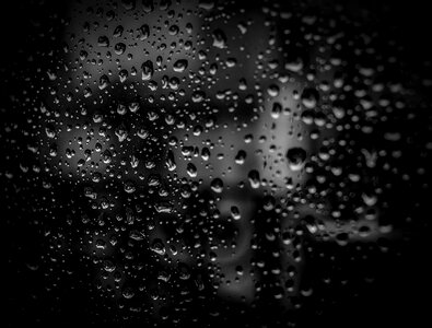 Window wet rain photo