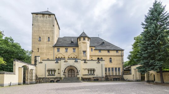 Gothic building castle photo