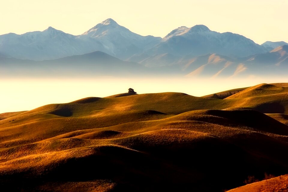 Outdoors sunrise fog