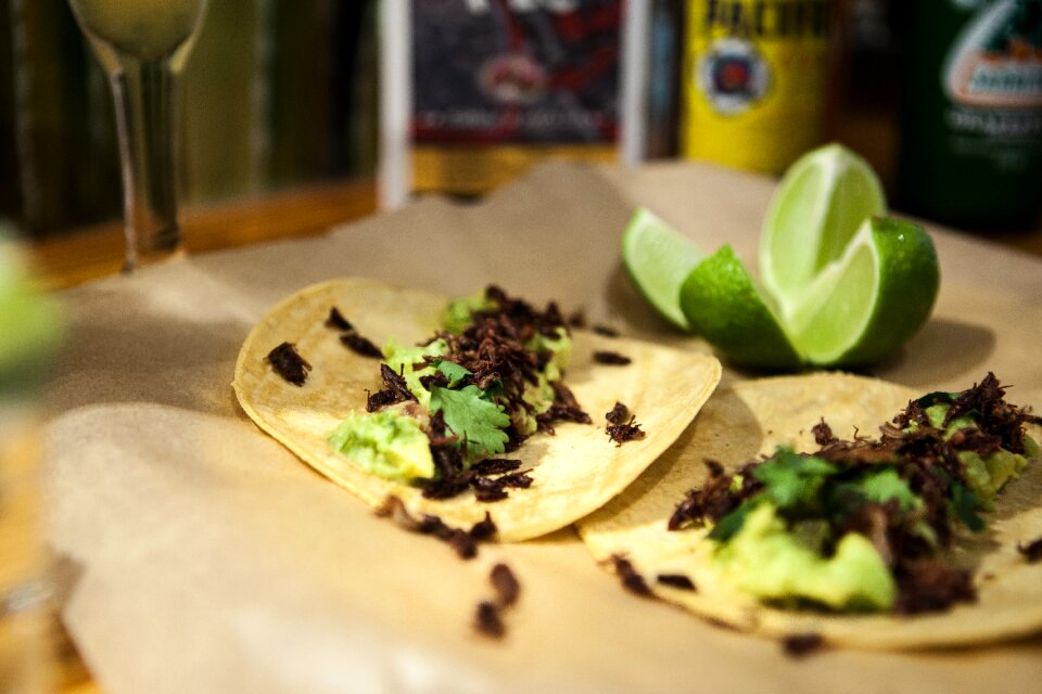 Mexican tortilla cilantro