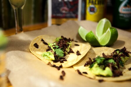 Mexican tortilla cilantro