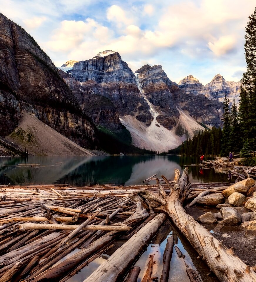 Timber lake mountains