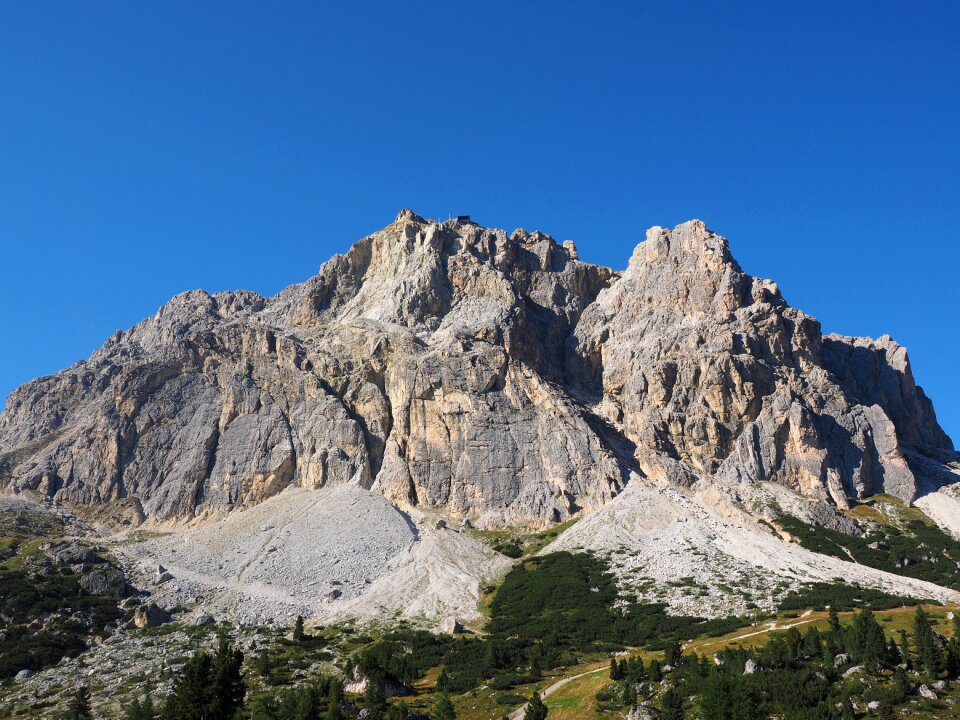 Dolomites great lagazuoi small lagazuoi
