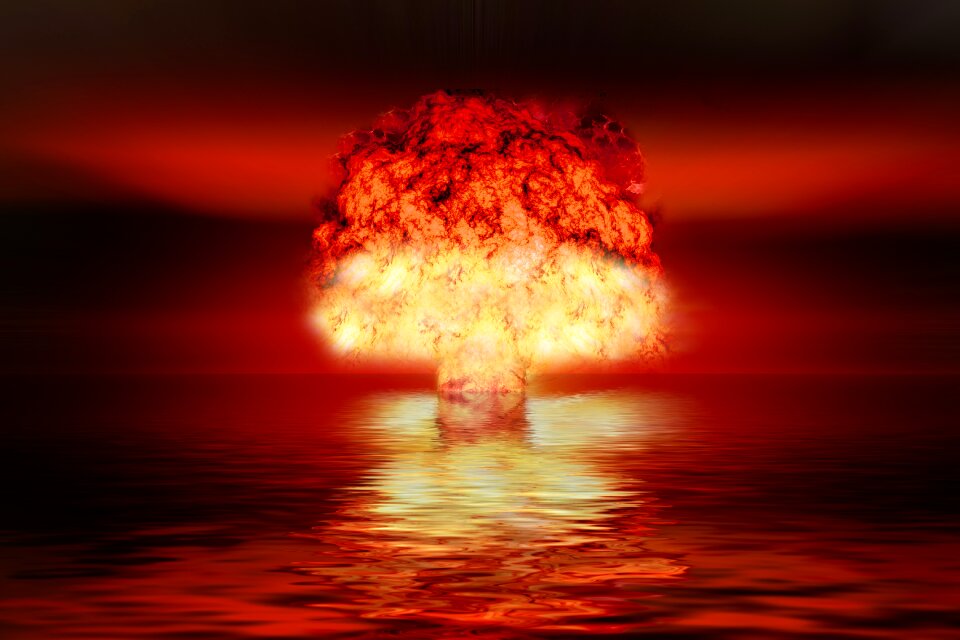 Mushroom mushroom cloud nuclear powers