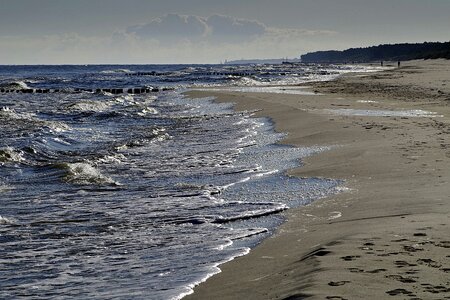 The baltic sea spacer sand photo