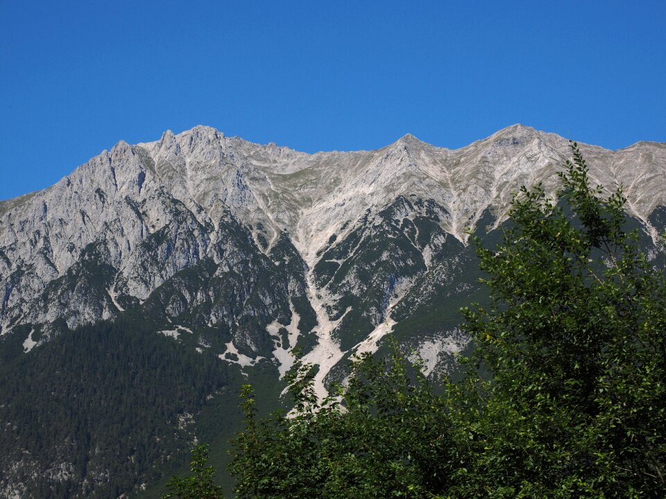 Mieminger mountains mieminger chain called northern limestone alps