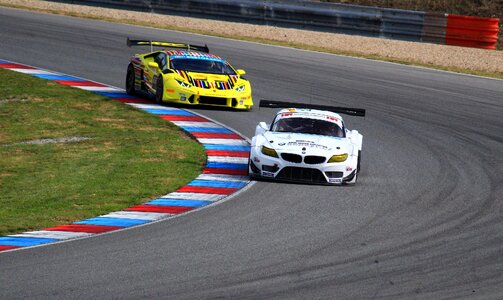 Lamborghini racing race track