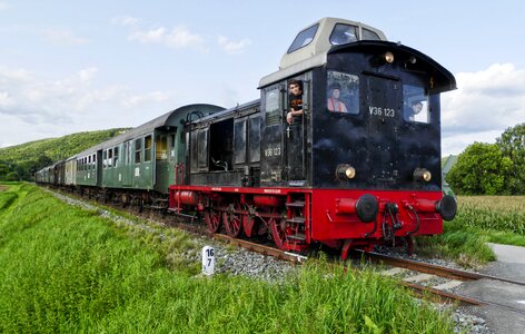 Museum train dfs franconian switzerland photo