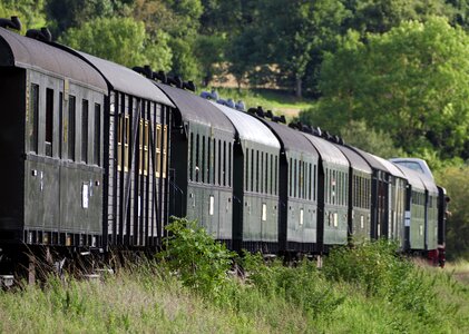 Diesel locomotive dfs franconian switzerland photo