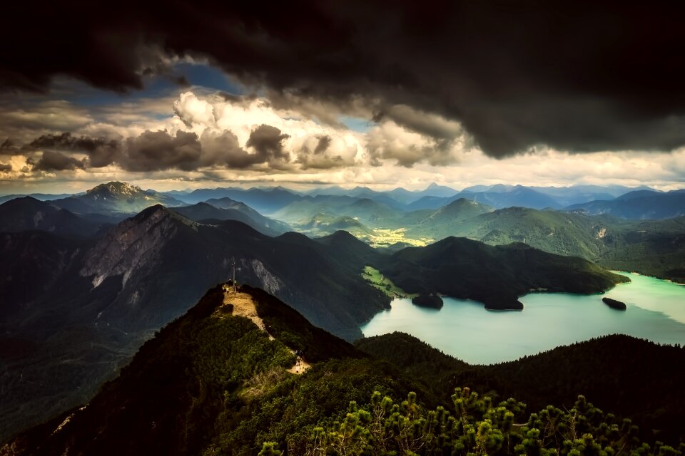 Sunset peak overlook