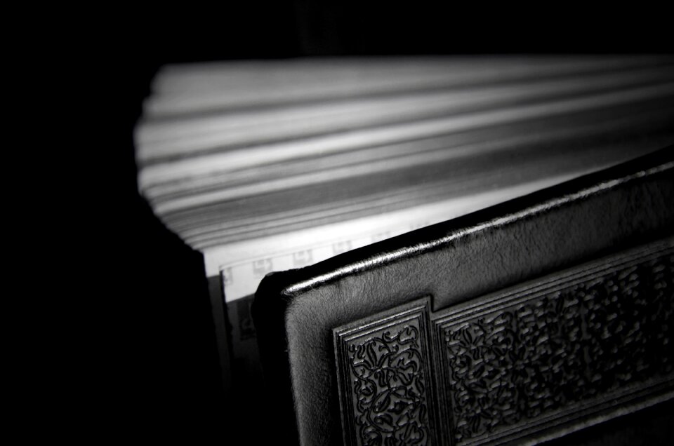 Literature page book