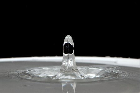 Drop liquid nature photo