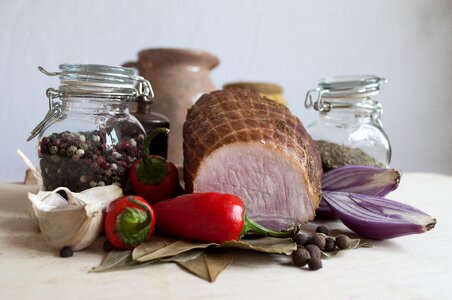Still life no one meat