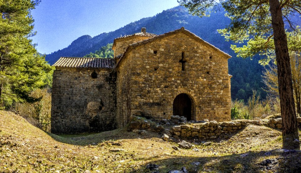 Stone sky building photo