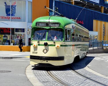 Car road tram photo