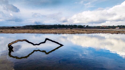Lake reflection travel