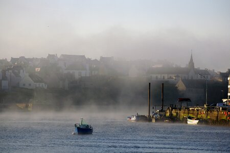 Port mist fog photo