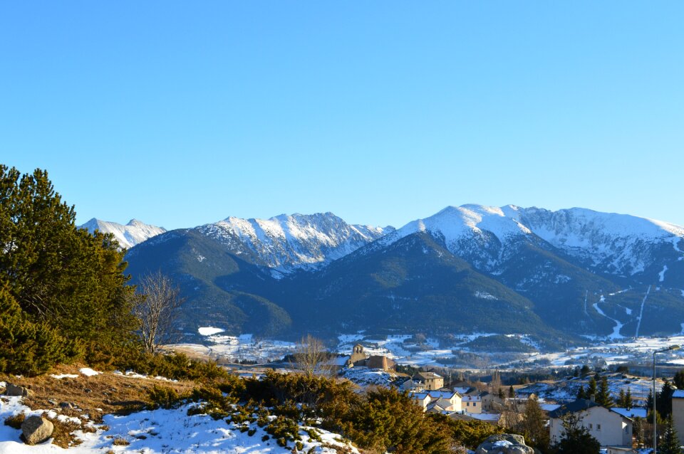 France landscape winter