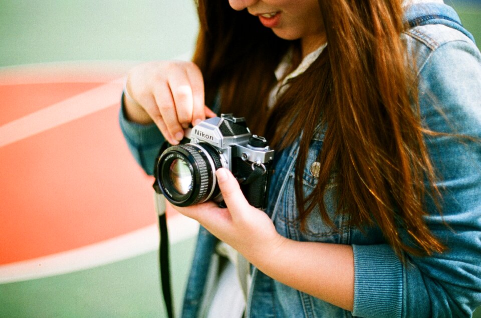 Photographer people girl
