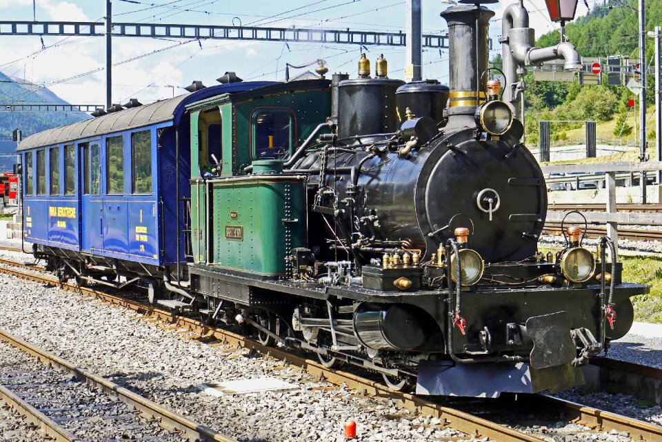 Dfb station oberwald narrow gauge
