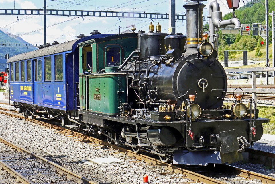 Dfb station oberwald narrow gauge photo