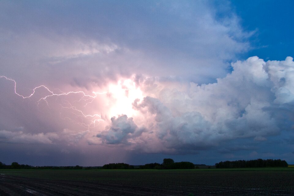 Electricity nature cumulonimbus