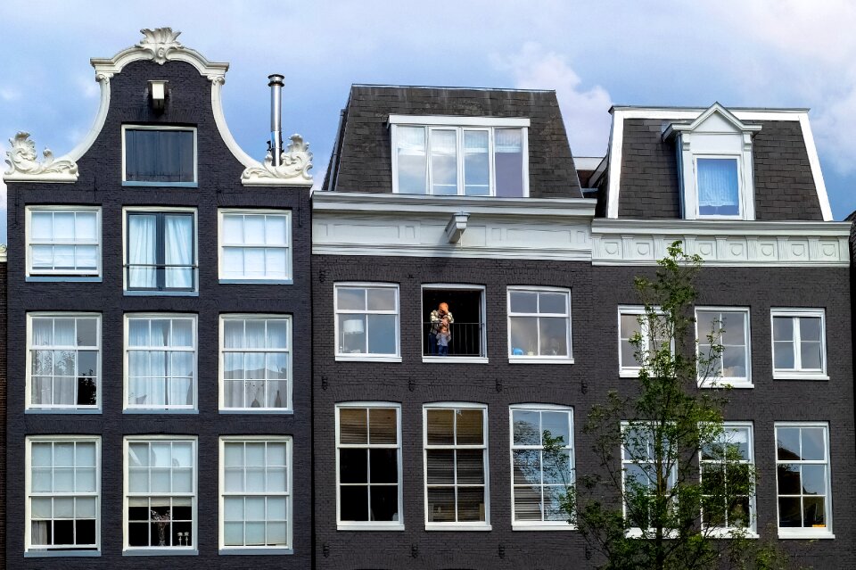 Brick painted brick brown