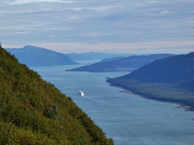 Cruise landscape ship travel