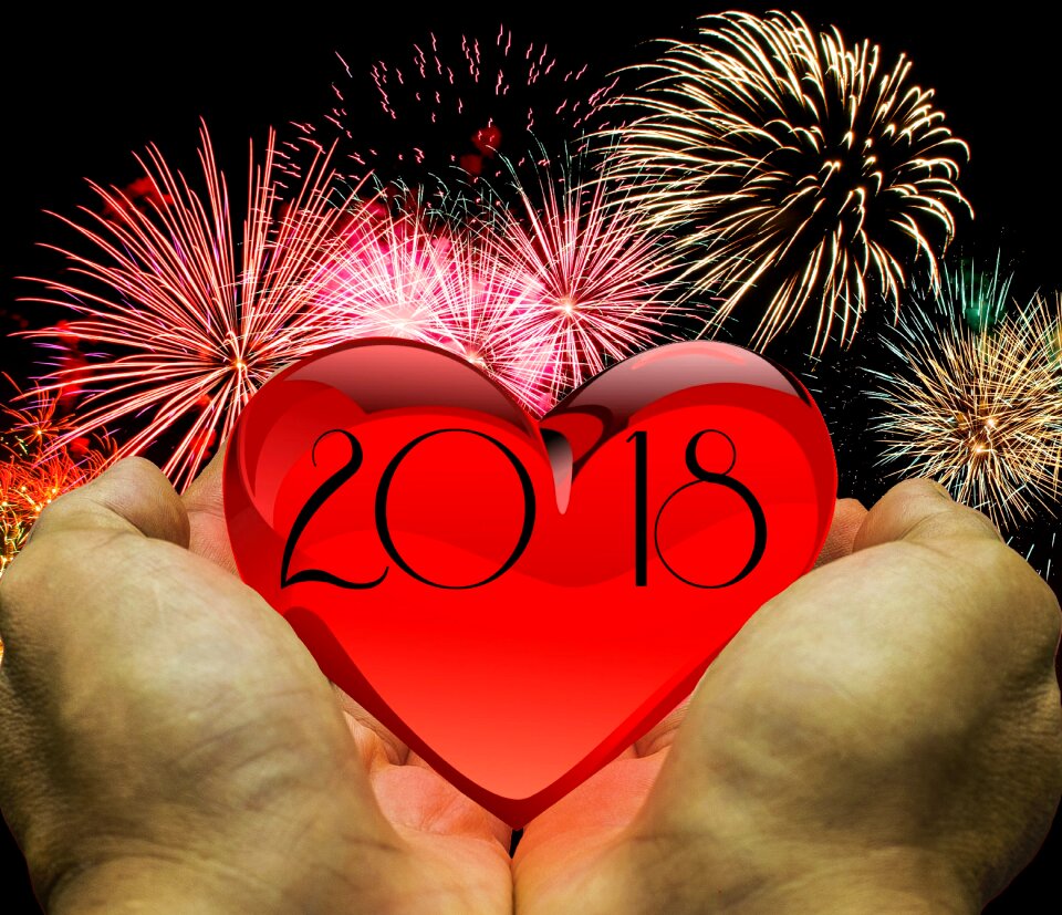 Fireworks sylvester year