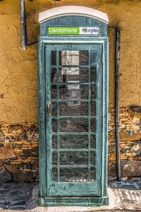 Village public retro phone