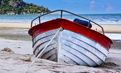 Thailand beach nature in the morning