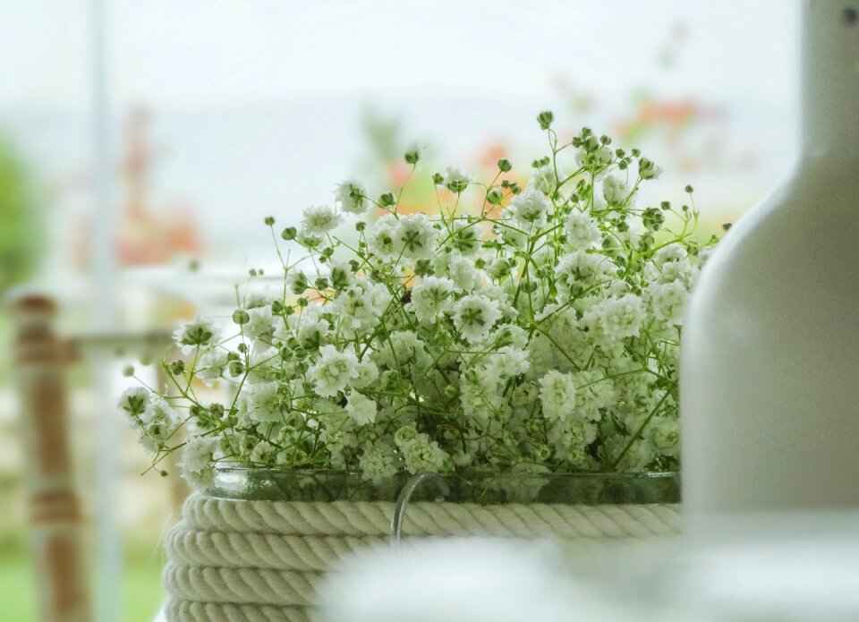 Floral decorative love