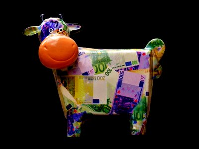 Piggy bank funny ceramic