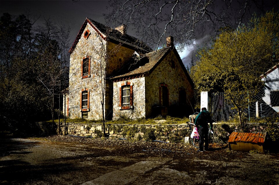 Isolated athena old town
