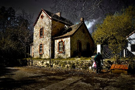 Isolated athena old town