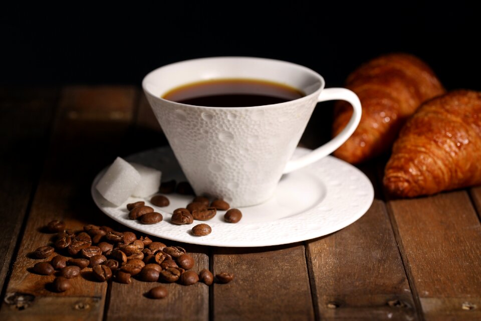 Espresso drink caffeine photo