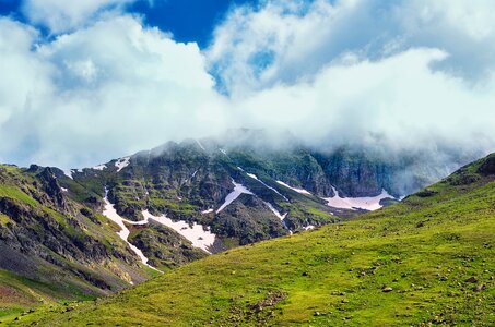 Landscapes nature grass mountain
