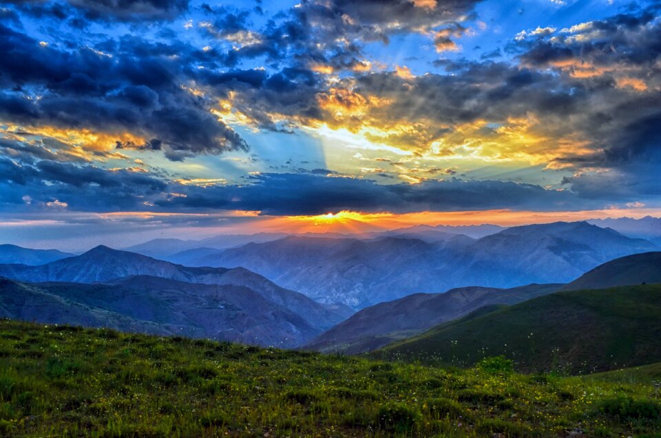 Mountain landscape kaçkars
