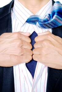 Formal wear muscle strong