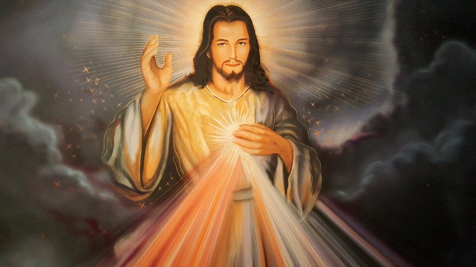 Jesus mercy jesus frame