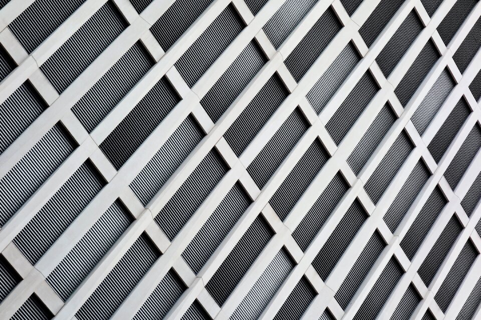 Architecture lines polygons photo
