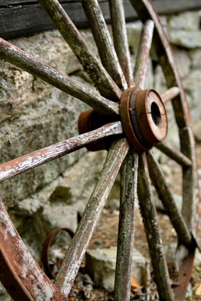 Outdoors iron old