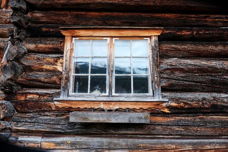 Home house reflection photo