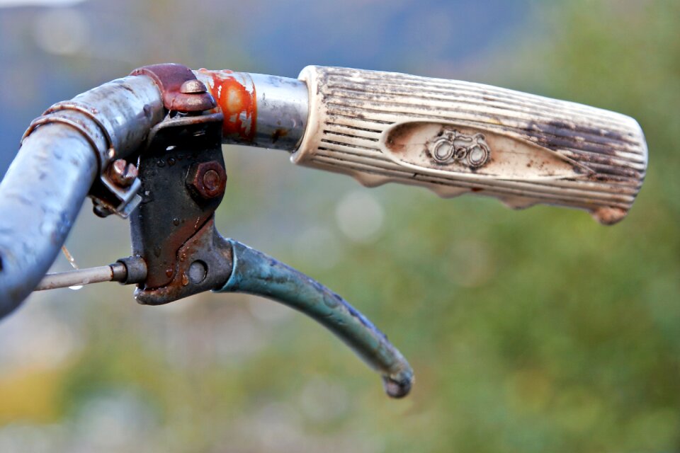 Bokeh handle bike
