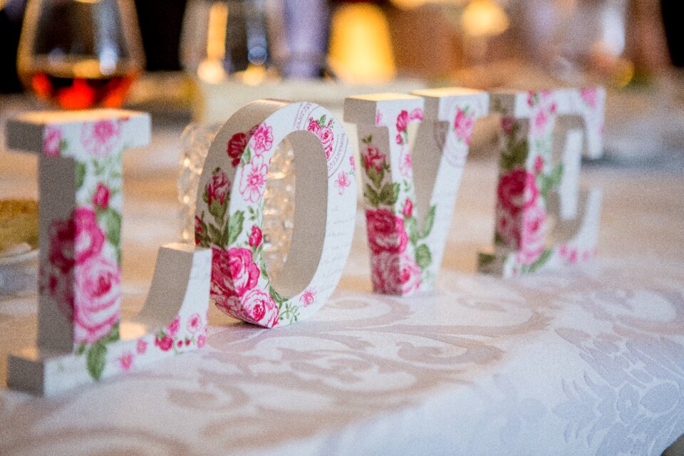 Creative craft wedding