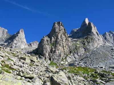 Mountains the alps sky