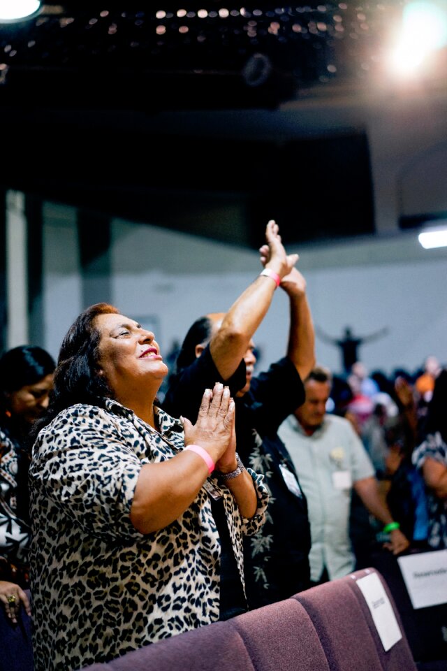Happy event worship