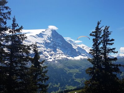 Eiger north face grindelwald bernese oberland