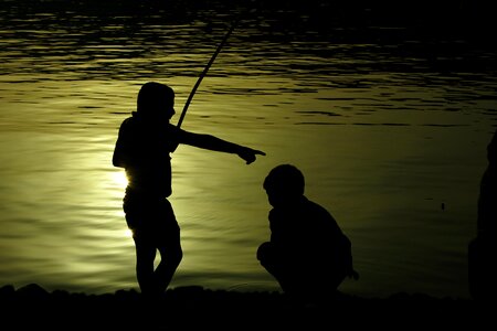 Backlit dawn reverse light